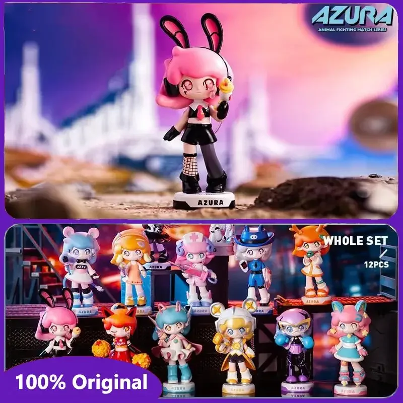 

100% Original AZURA Animal Sports Series Genuine Blind Box Guess Bag Toys Doll Cute Anime Figure Desktop Ornaments Gift