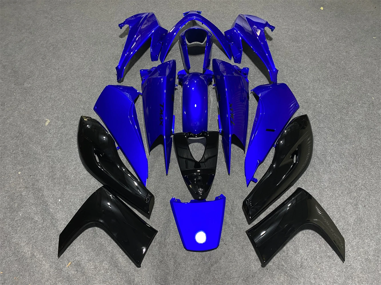 New ABS JP Motorcycle Fairings Kit Fit For YAMAHA TMAX500 2008 2009 2010 2011 08 09 10 11 TMAX Bodywork Set blue