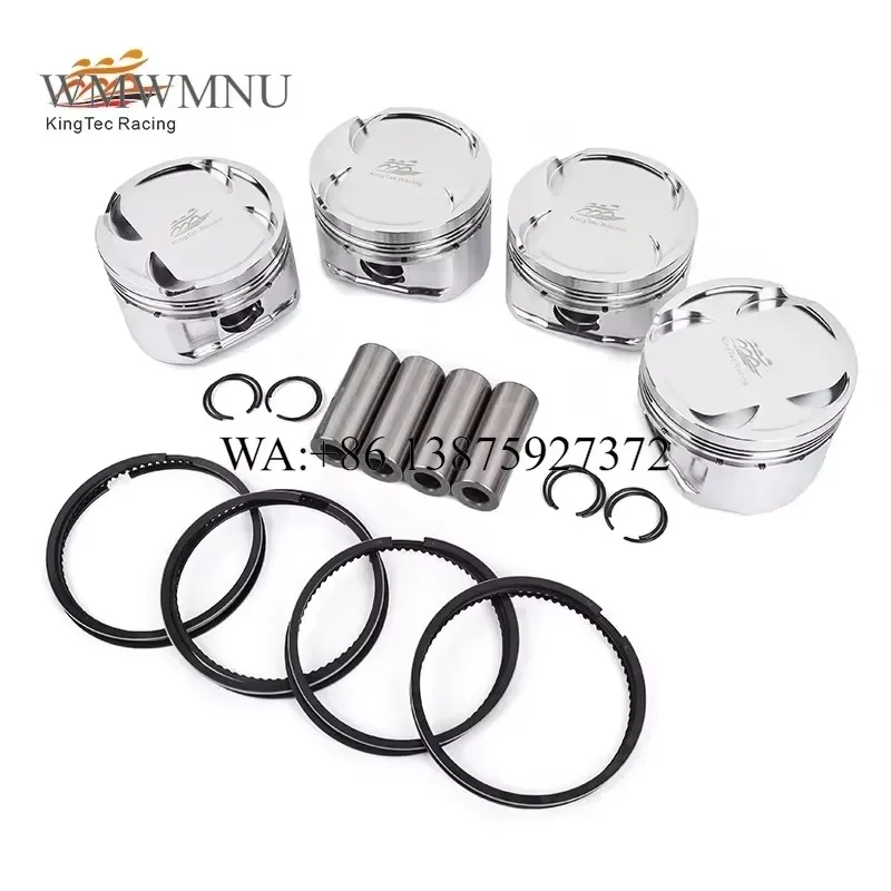 Wmwmnu 86.5mm Forged 4032 Aluminum Piston for 1.8 VXS 1800HP SHO SVHO 2009-2012
