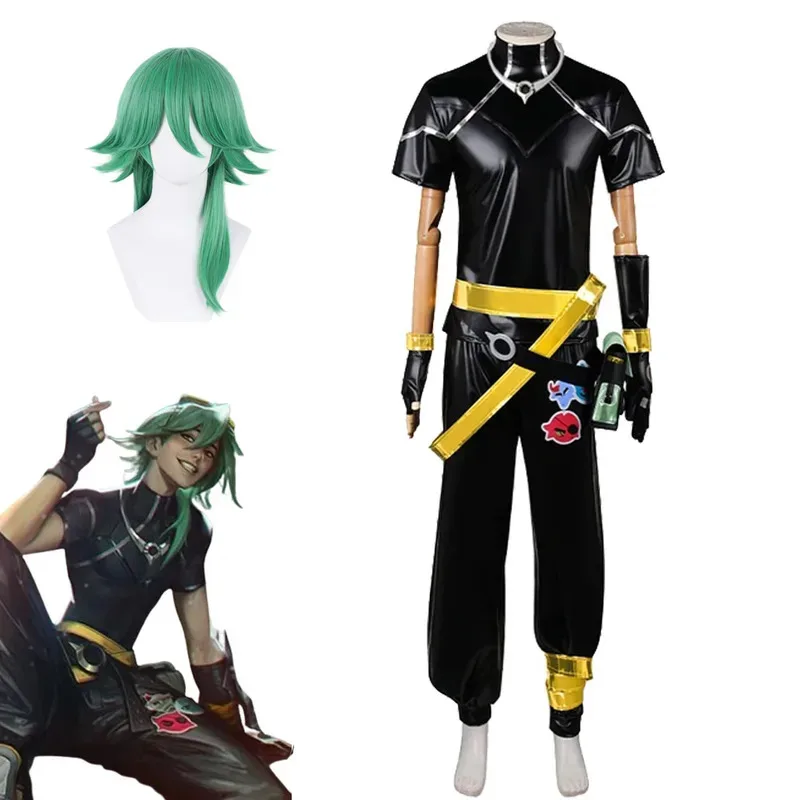 

XT8Game LOL Ezreal Cosplay Star Guardian Cosplay Costumes The Prodigal Explorer Costume Full Set Dress Halloween CostumeXT6@!