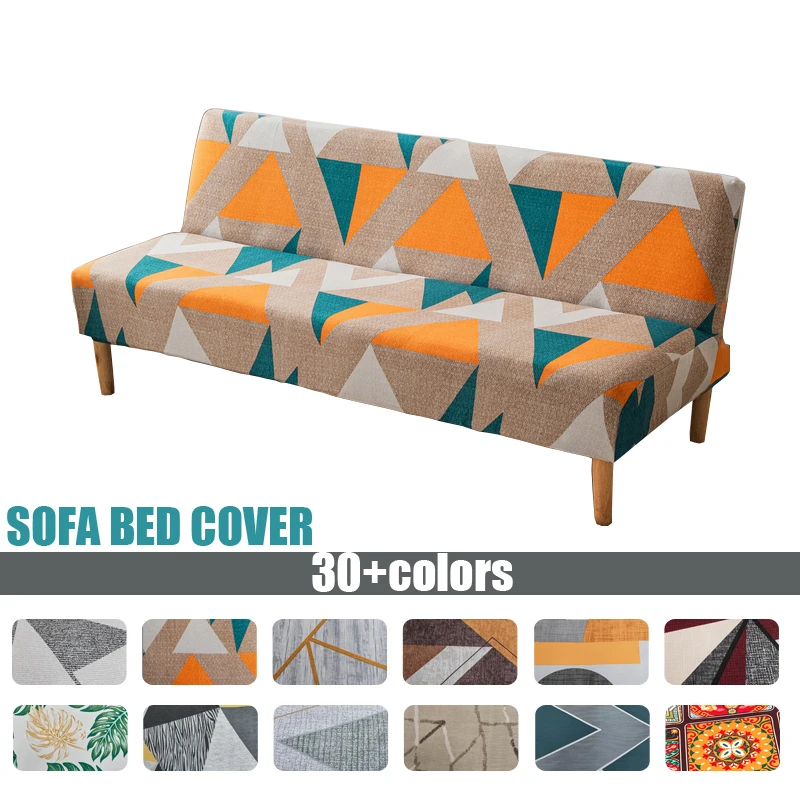 2025 new futon sofa covers spandex sofa bed slipcover for living room sofa towel single slipcovers double seat fully wrapped