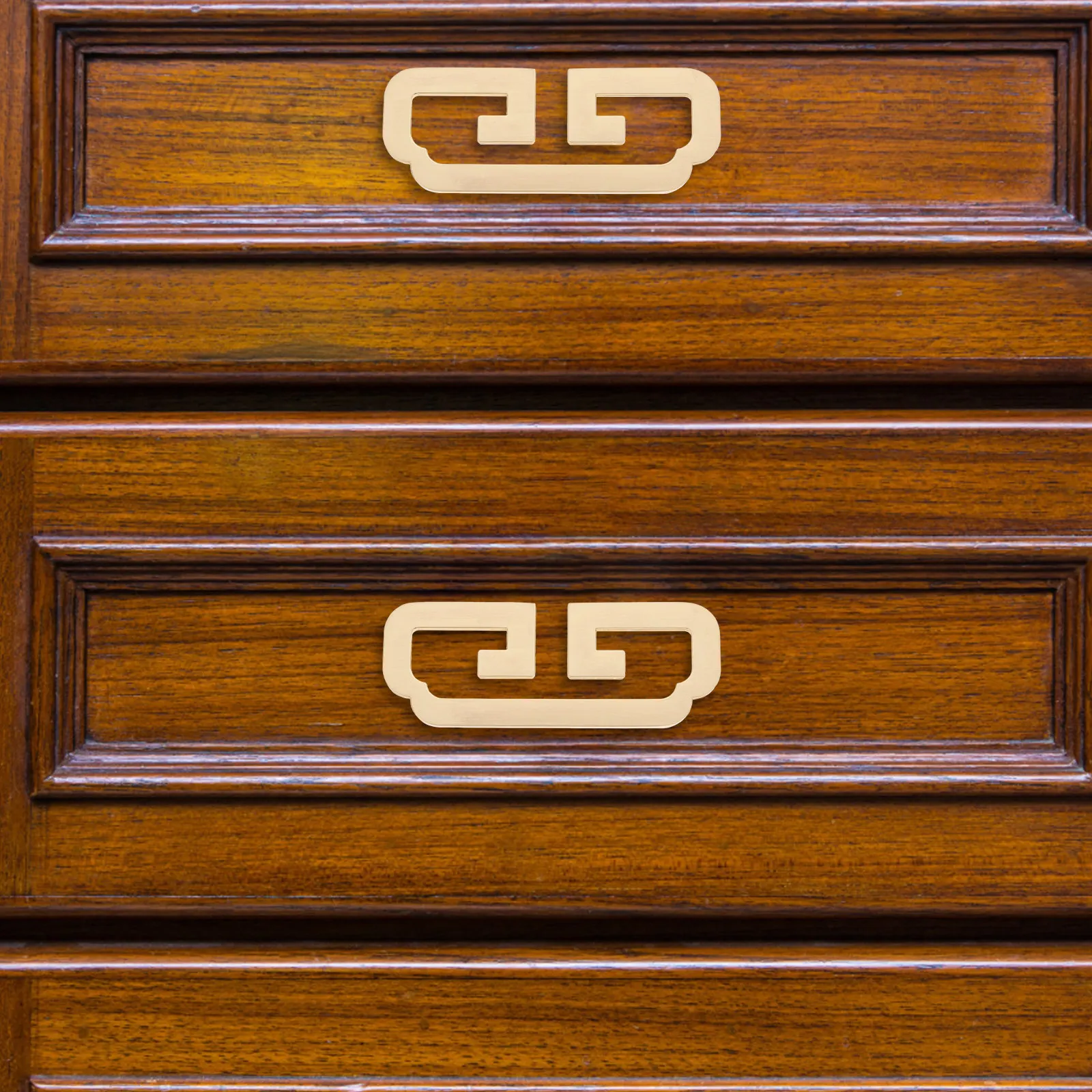 

2Pcs Cabinet Door Pull Handles Half-Moon Vintage Copper Kitchen Closet Drawer Pulls Hardware