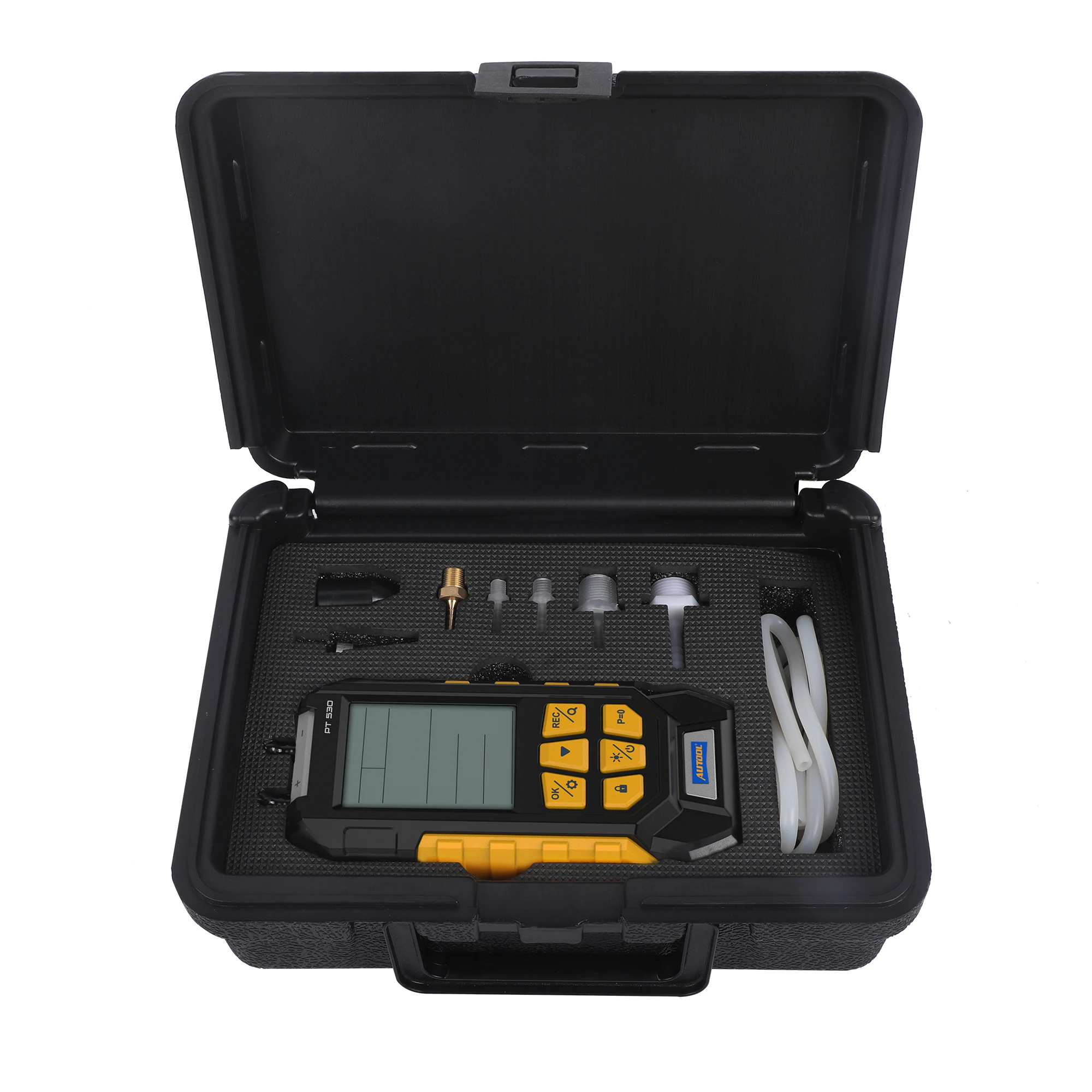 

Диагностические инструменты для автомобилей PT530 - цифровой манометр низкого давления (100-300 кПа) для измерения давления газа с набором инструментов