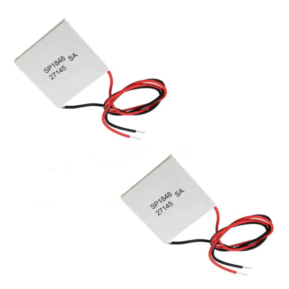 SP1848-27145 Peltier TEG Module Heatsink Semiconductor Thermoelectric Generator Cooler Cooling Power Plate Module 40 x 40 mm