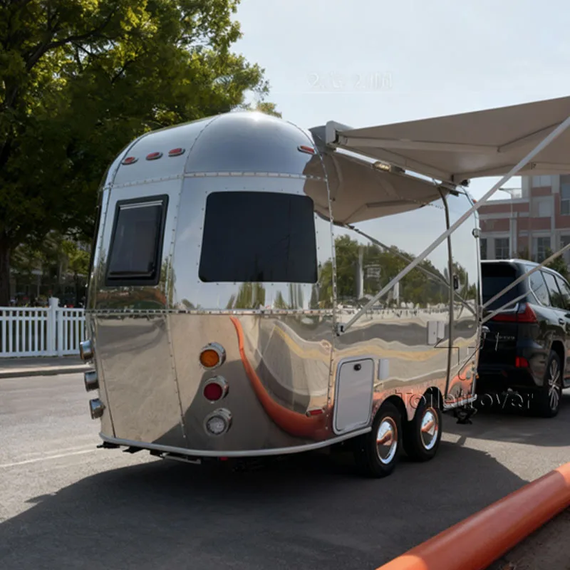 

Custom Street Mini Snack Food Truck Guangzhou Roasted Chicken Wing Shawarma Turkey Baked Potatoes Rent Food Trailer Container