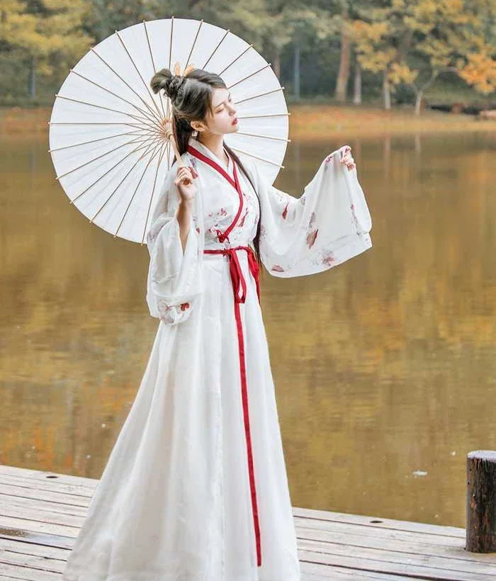 Nieuwe Chinese Traditionele Kleding Hanfu Festival Cosplay Kostuums China Volksdans Kostuum Mode Top Rok Set Performance Wear