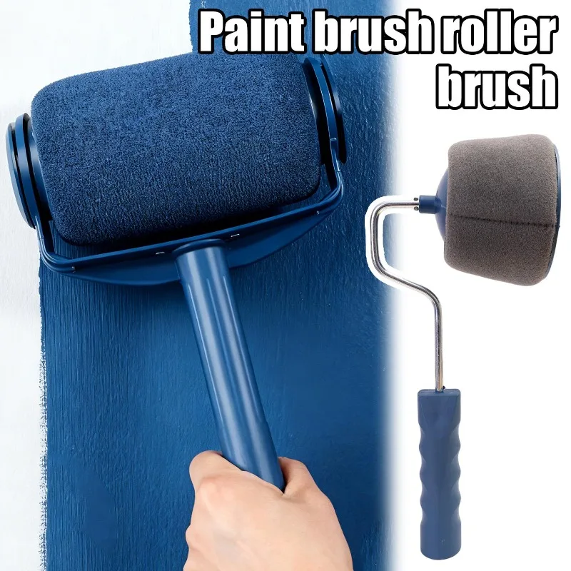 

Ролик для покраски стен с самозаливом, усиленный, с эргономичной ручкой, для нанесения латексной краски, инструмент для DIY