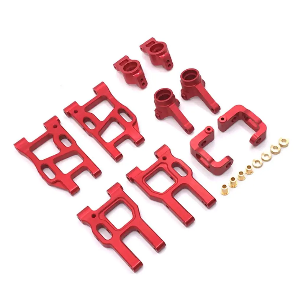 

RCGOFOLLOW Upgrade Metal Parts Kit Hardened Metal Rc Upgrade Metal Parts Kit For 1/10 LC Racing PTG-2 On-Road Vehicles