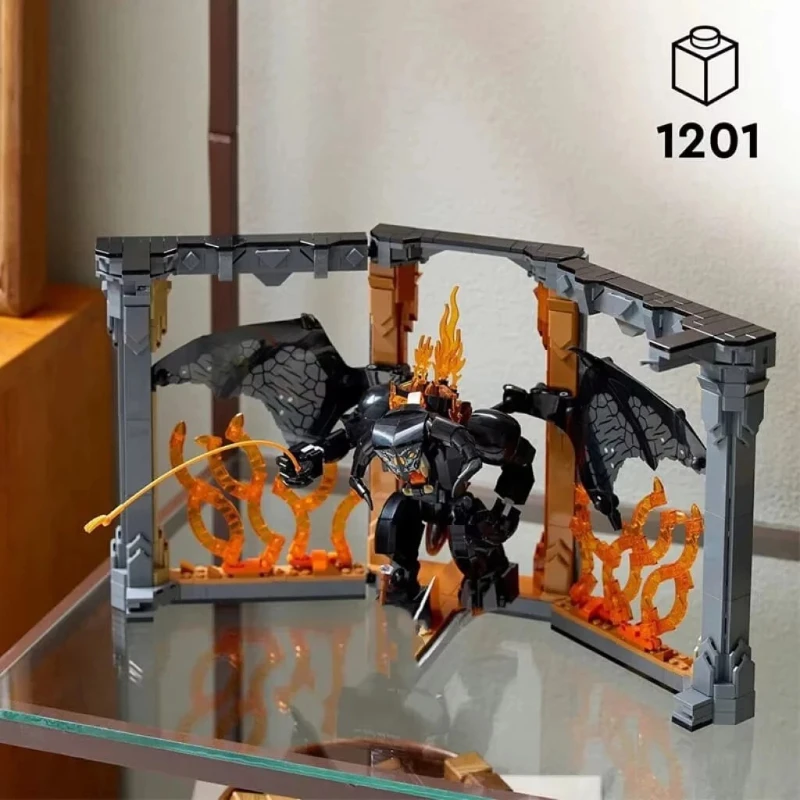 

НОВАЯ стерео книжная полка Gandalf Flame Demon, 1201 шт., модель кирпича, детская развивающая игрушка