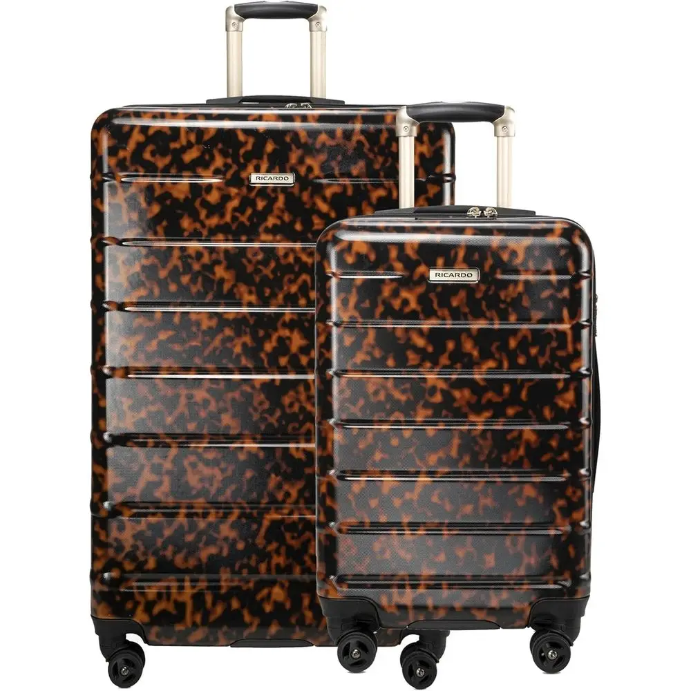 

Stylish 2-Piece Suitcase Set with Wheels, Expandable, TSA-Approved Locks, 20 & 29 Tortoise