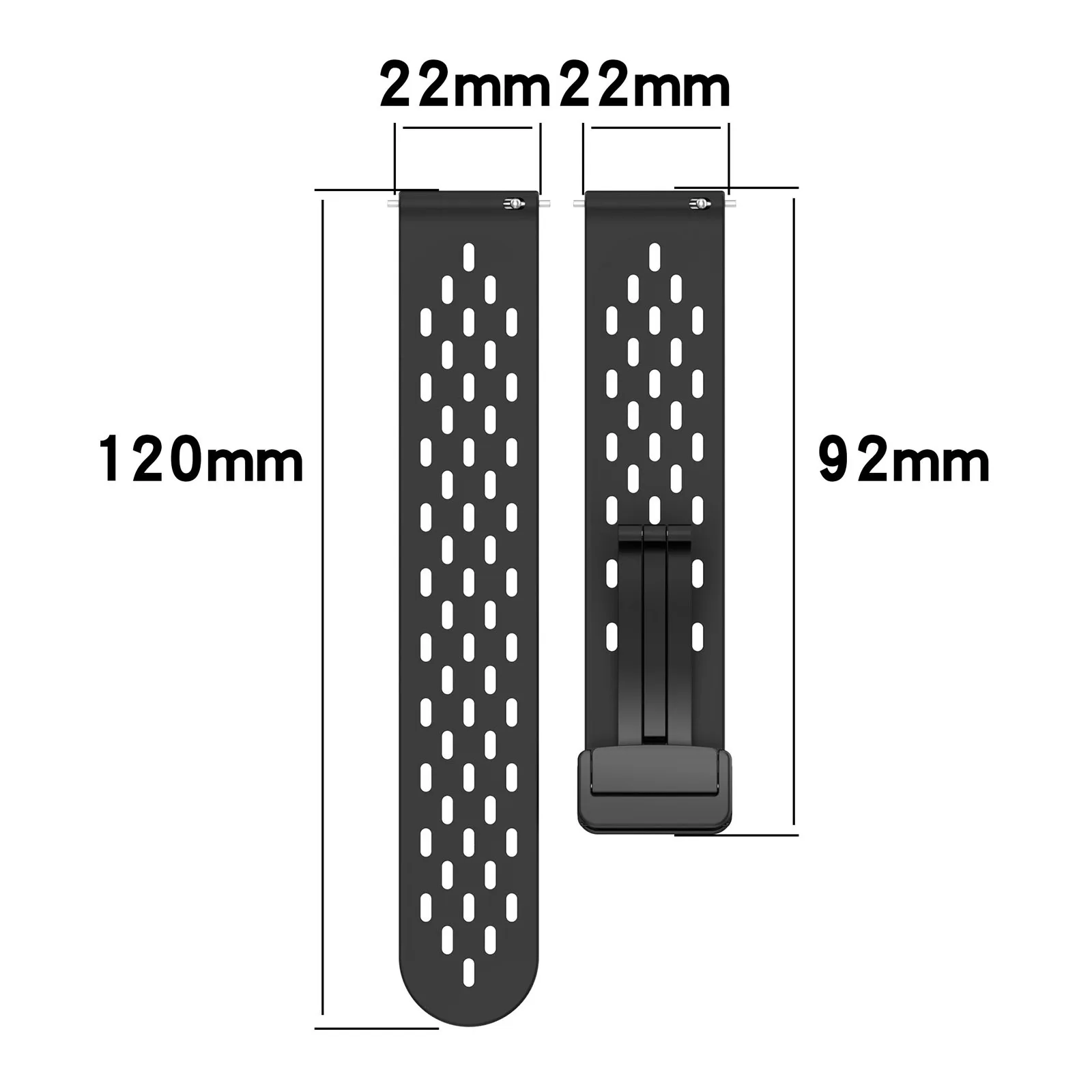 Silicone Strap for Xiaomi Redmi Watch 5 Active 5 Lite Sports 22mm Magnetic Buckle Band for Redmi Watch 3 Active Lite Accesorios