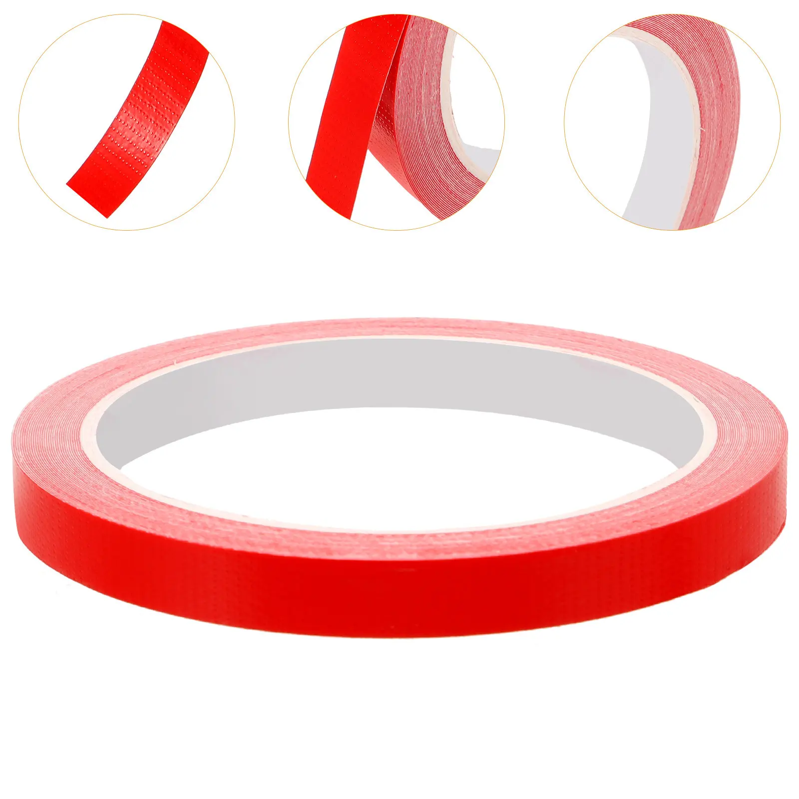 

1 Roll Smooth Cloth Racket Side Tape Table Tennis Paddle Edge Guard Professional Protective Buffer Tape Racket Protection