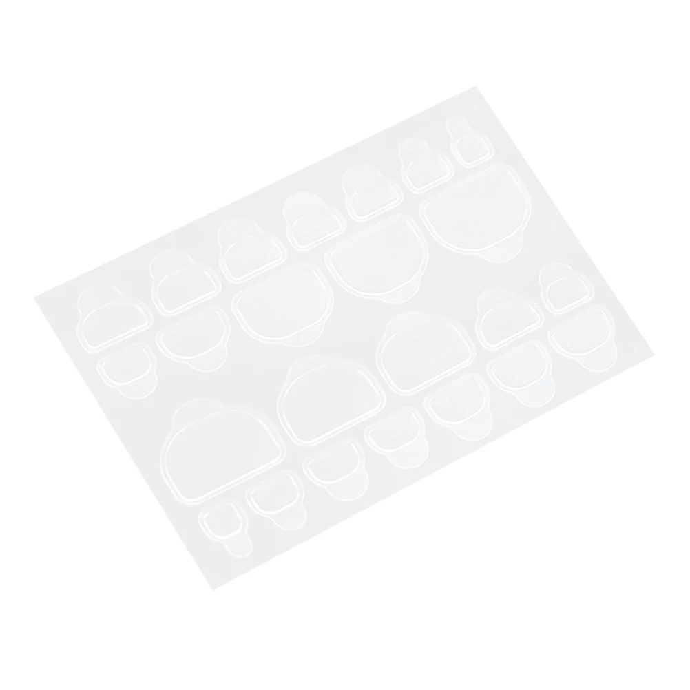 

Tabs Adhesive Stickers Clear Toe Nail Patch For Fake Nails Strong Viscosity Non-Toxic Double Sided Glue Nail Art Tool