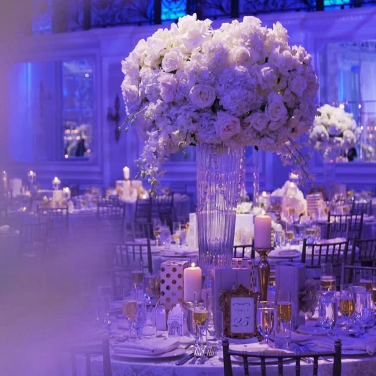 2pcs to10pcs)Wedding candelabra Centerpieces decoration Tall Pillar glass crystal Candelabra centerpiece for wedding table