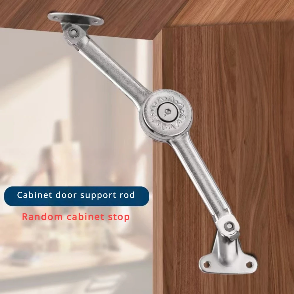 Kitchen Cabinet Hydraulic Random Stop Hinges Ajustable Soft Close Cupboard Door Hinge Lift Up Flap Stay Furniture Fittings Parts