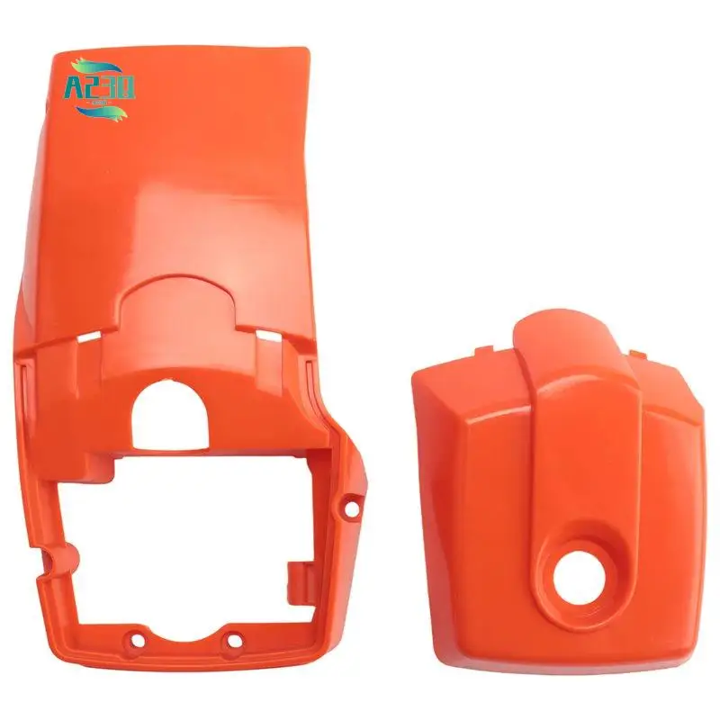A23Q-Oil Saw Air Filter Cover Set Saw Accessories Cylinder Cover Shell Air Filter Plastic