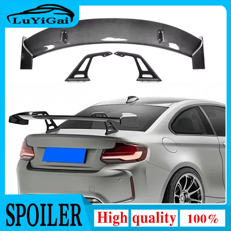 F22 F23 M2 M3 M4 F87 Real Carbon Fiber MP Style Sporty Rear Trunk Wing Spoiler for BMW 2 Series F22 M2 M3 M4 F87 Year 2013-2020