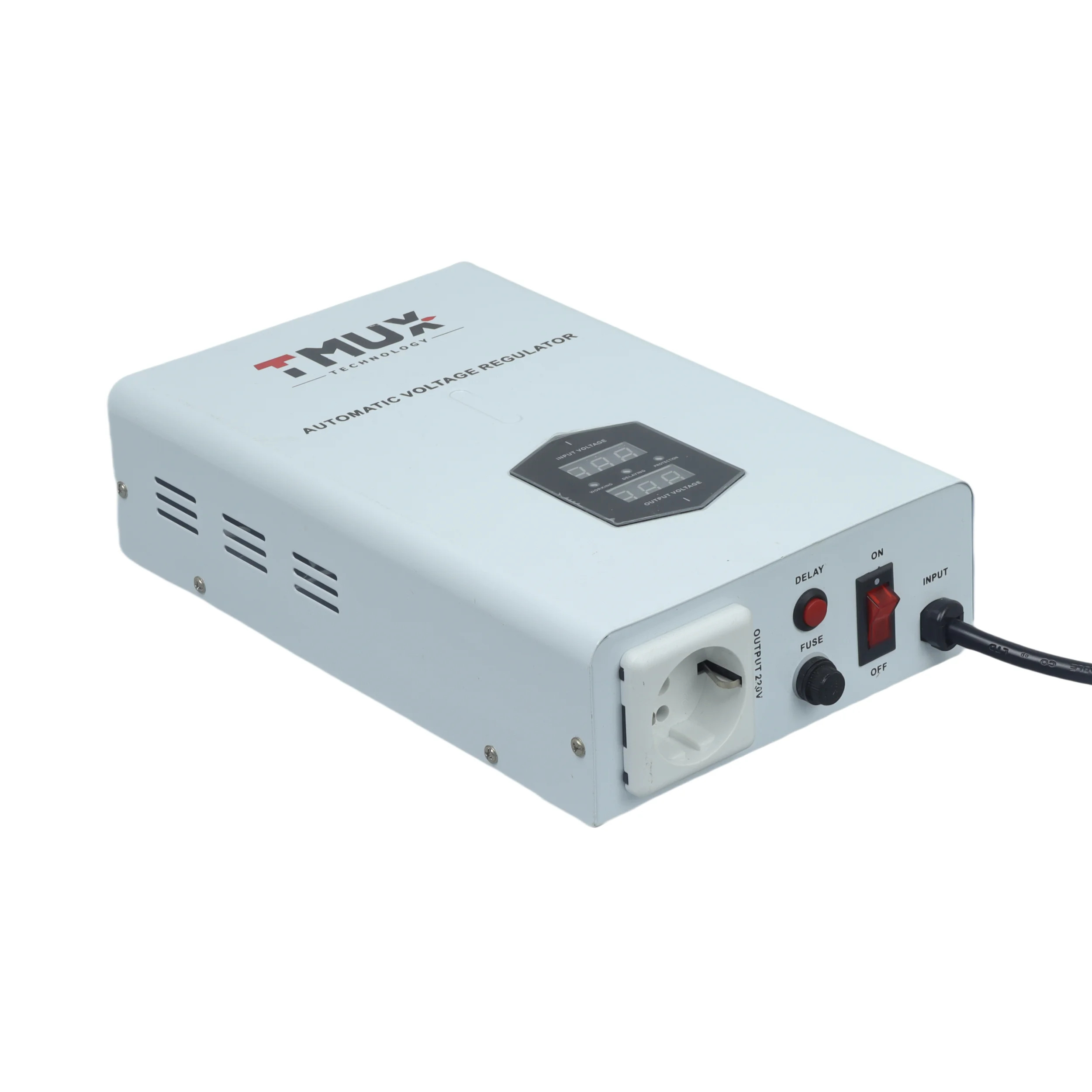 

Ultra-Thin 500va 500w 220V Automatic Voltage Stabilizer Relay Wall Type Voltage Regulator for Gas Boiler