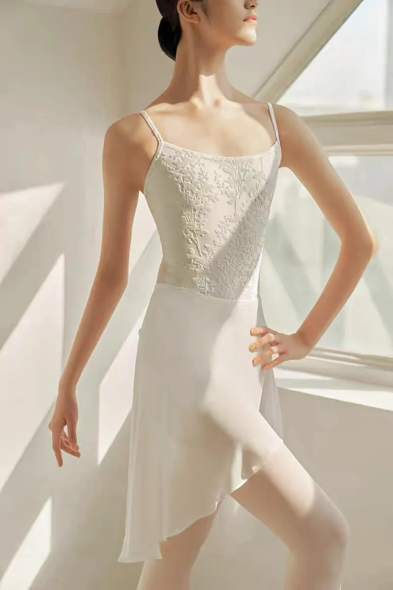 Ballett-Übungsanzug für Damen, Tanzkostüm, Samt, einteilig, für Gymnastik, Sommer, Basistraining, Overall, Kunstprüfung, Sport...