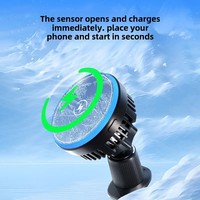 New MagSafe Wireless Car Phone Holder 360 Degree Rotation Universal Mount For Mobile Devices On Board Vehicle T2