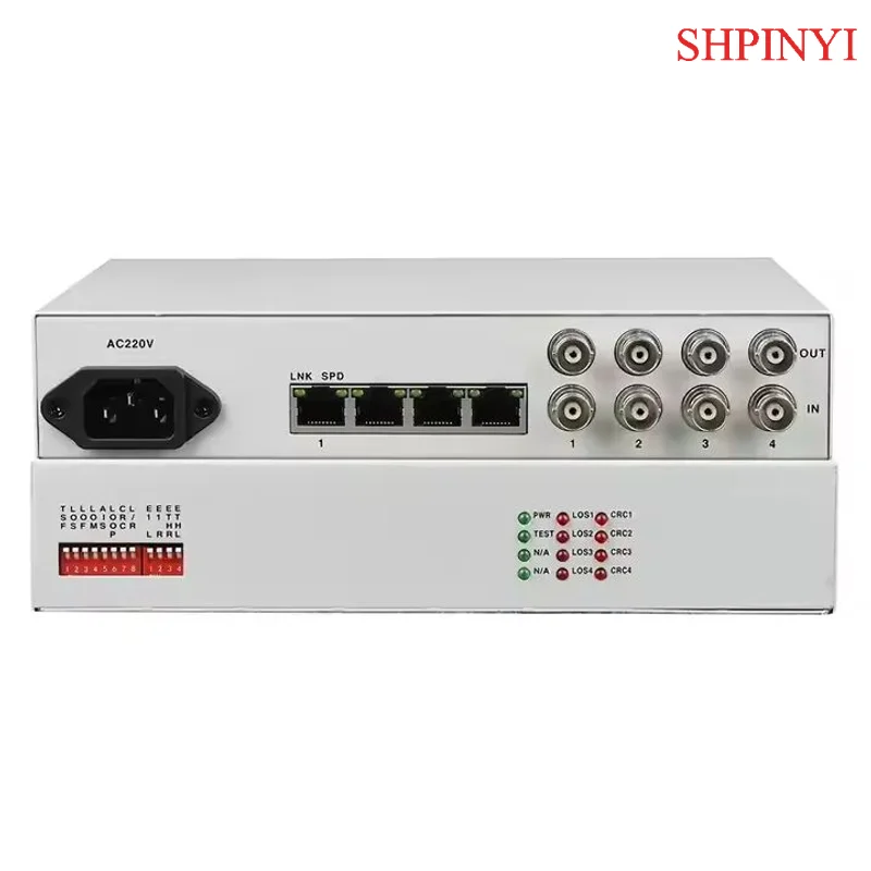 

Производитель 4 преобразователя e1 в Ethernet LAN 4 Ethernet через 4E1 Конвертер Ethernet в 4E1