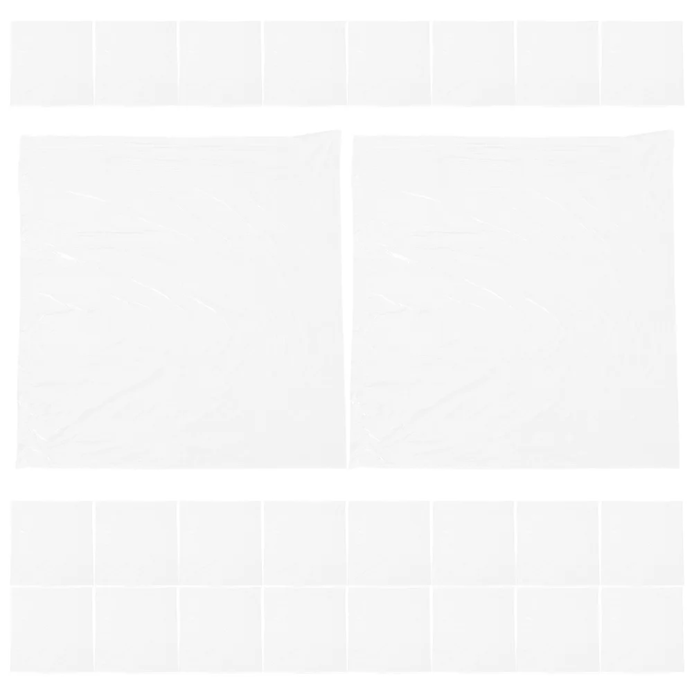 

80Pcs Clear Foot Soak Bags Disposable Liners for Spa Home Salons Durable Thickened Portable Longlasting Supply