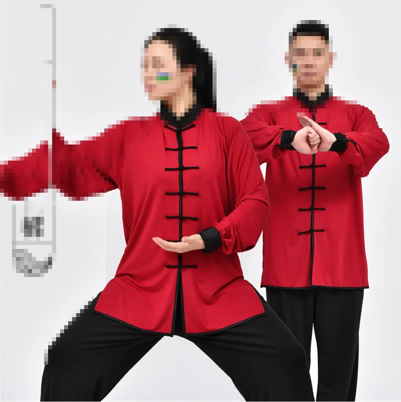 TaiChi Suit Male Chinese Style Martial Arts Suit Female Tai Chi Exercise Costume Performance Suit Morning Exercise Spring Summer