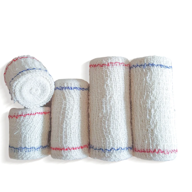 

Spandex Wrinkle Elastic Bandage Medical Emergency Wound Care Elastic Crepe Bandage For Outdoor Sports Sprain Injured