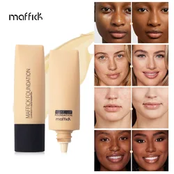 MAFFICK 12 colori Total Moisture Oil Control Concealer idratante consistenza liscia e cremosa BB Cream fondotinta liquido impeccabile