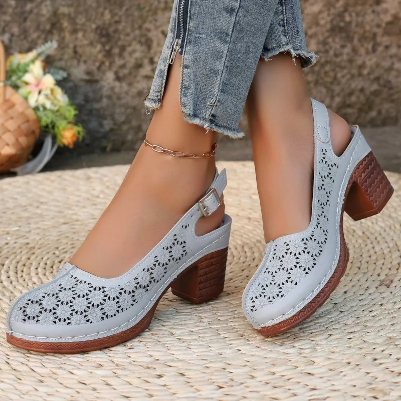 Plus Size Round Toe… - image