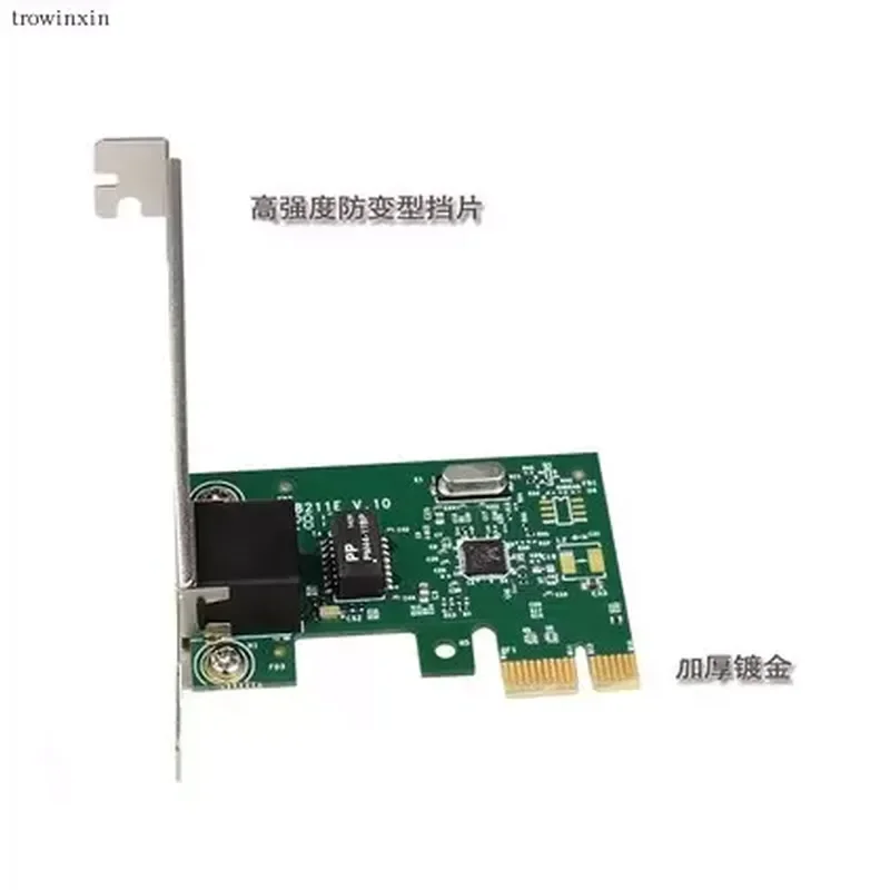 100M PCI-E Network Interface Card Desktop Wired Ethernet Adapter for Home PC LAN Card