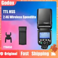 Godox TT685II Camera Flash Custom TTL GN60 HSS 1/8000s 2.4G Wireless Speedlite TT685 II Flash for Canon Nikon Sony Fuji Olympus