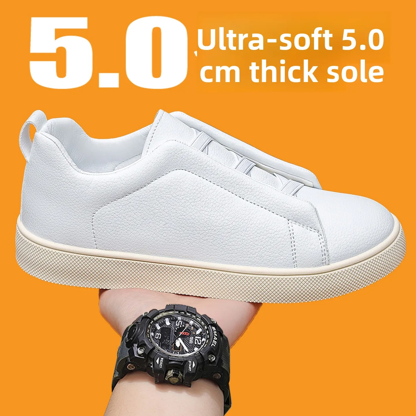 Casual Sport Shoes Men's 2026 New Summer Anti-slip Soft Bottom Good Looking Shoes High-grade Men's Trendy Shoes Comfortable B...