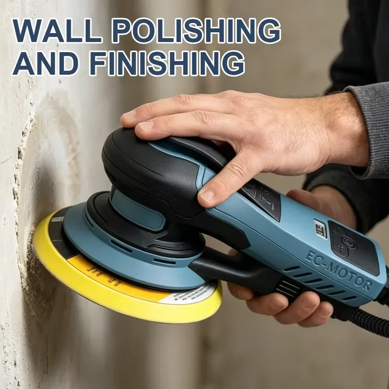 6 Speed Rotary Orbital Sander 400W Brushless Corded Electric Sander Tool for Car Polishing