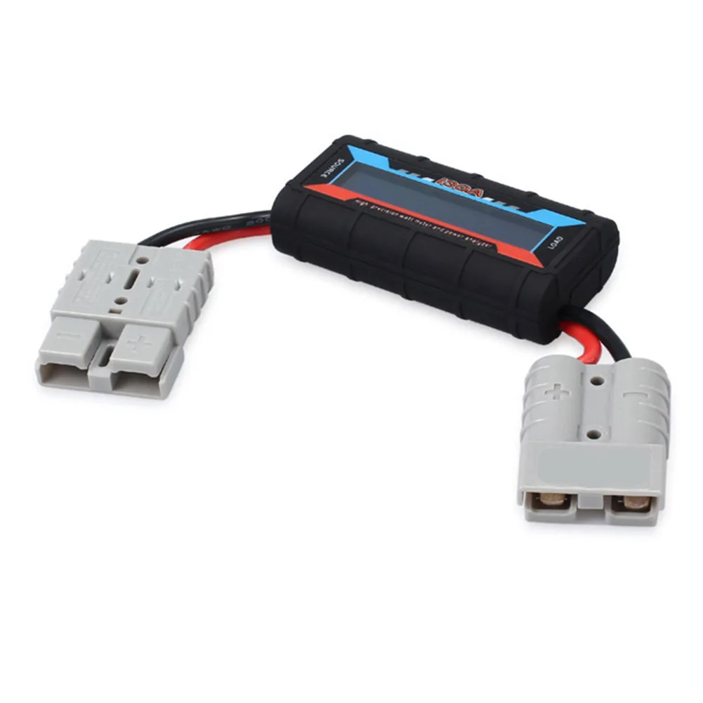 

LCD Digital Ampere Watt Meter Power Analyzer Solar RV Meter For Andersons Plugss Tools Auto Accessories Solar RV Meter Tools