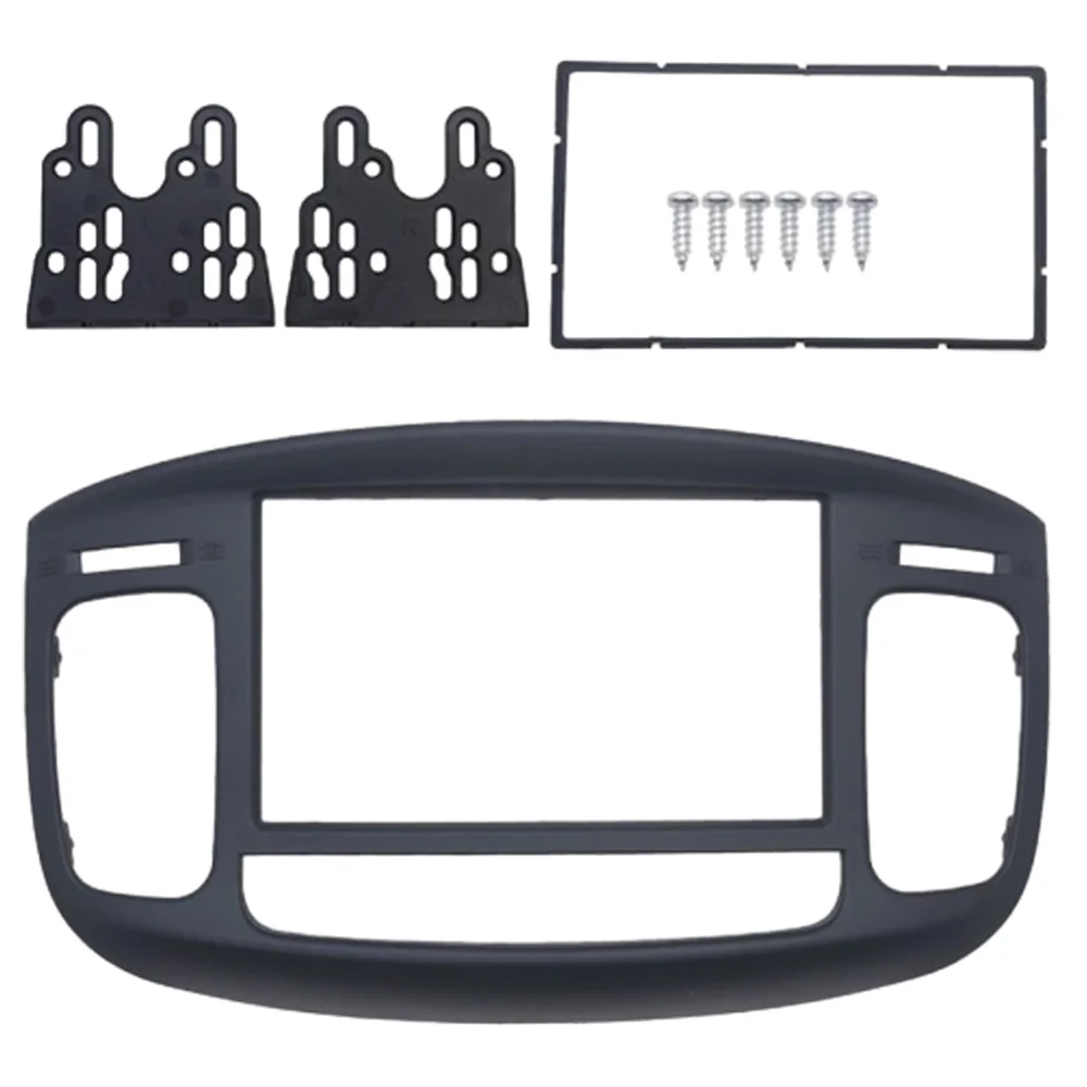 2Din 7 Inch Car Radio Fascia for Hyundai Accent 2009 2010 2011 Stereo Frame Plate Adapter Navigation Panel