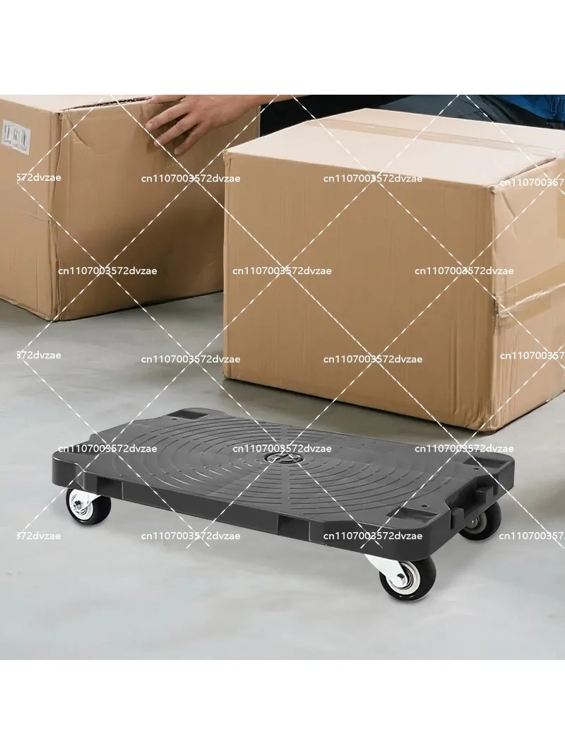 220 LBS Capacity Heavy Duty 4 Wheel Connectable Moving Cart for Home Use