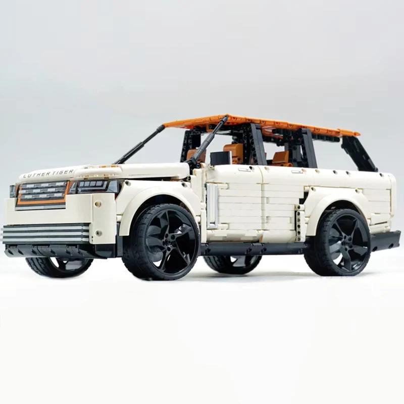 Technique Power Lands Off-Road Rover Racing Car, SUV MOC, décennie s de construction, Puzzle en brique, Jouet d'assemblage, Cadeau de Noël pour les enfants, 10512