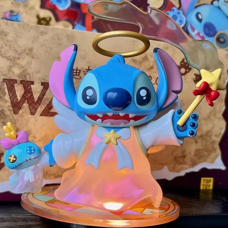 Op voorraad Stitch Blind Box Raar Dagboek V2-serie Anime Figuur Mystery Box Collection Schattig Standbeeld Pop Decorat Kid Verjaardagscadeau
