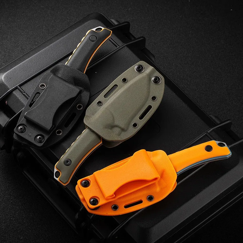 2026 Hot Selling Small Fixed Blade Outdoor Camping EDC Knife with Sheath Fishing