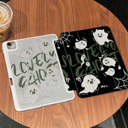 Smart Cover for IPad Air 6 Case IPad 6th Generation Case 9.7 Inch Air 5th 4th 10.9 2020 Pro 11 IPad 10.2 7th 9th 8th Cute Ghost