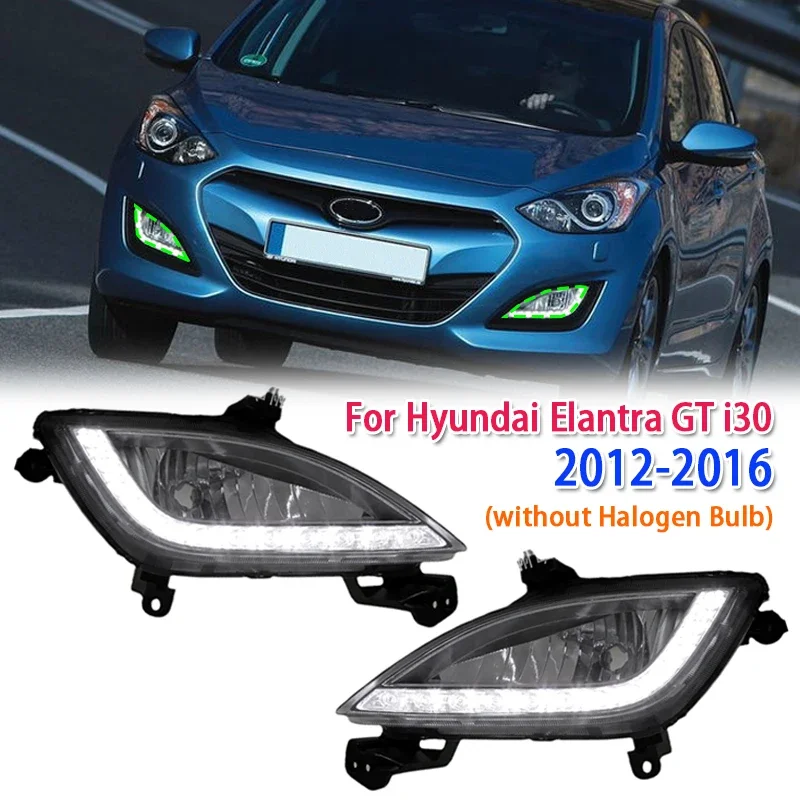 

1 шт. передний бампер автомобиля противотуманная фара для Hyundai Elantra GT I30 2012-2016 (без галогенной лампы)
