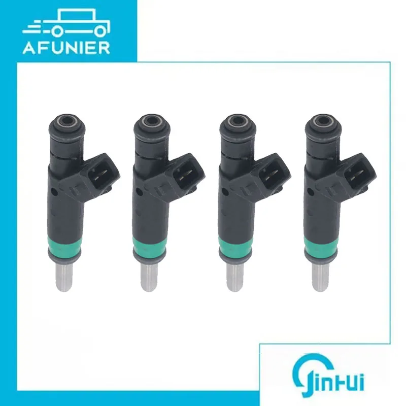 4Pcs Fuel Injector Nozzle For BMW 545i 550i 645CI 650i 745i 750i OE No.:13647525721,7525721