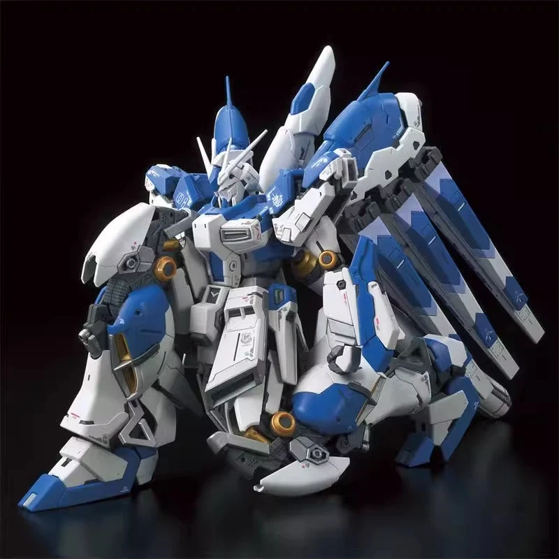 

Rg 1/144 Hi-Nu Mecha Assembly Model With Water Decals Action Figure Collectible Toy Desktop Decor Surprise Holiday Gift