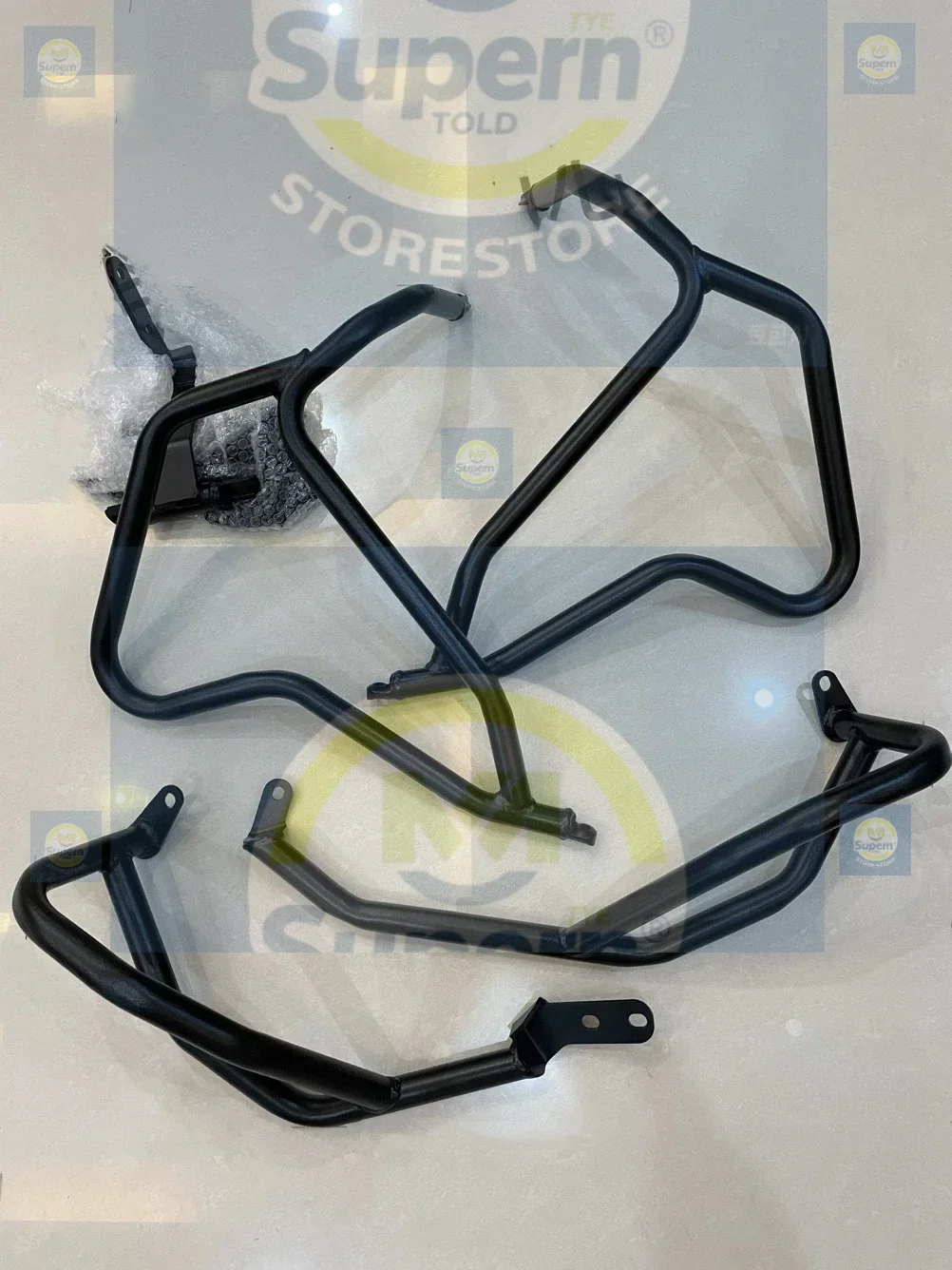 

Motorcycle Crash Bar Engine Guard Stainless Steel Bumper Protection Fairing ProtectoFalling for Kawasaki Versys 1000 Accessories