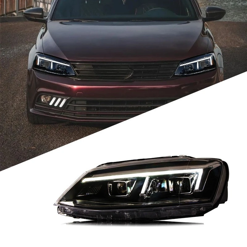 

Suitable For 12-18 New Suiteng Headlight Assembly Modified Audi R8 Daytime Running Light Double Lens Led Xenon Headlight