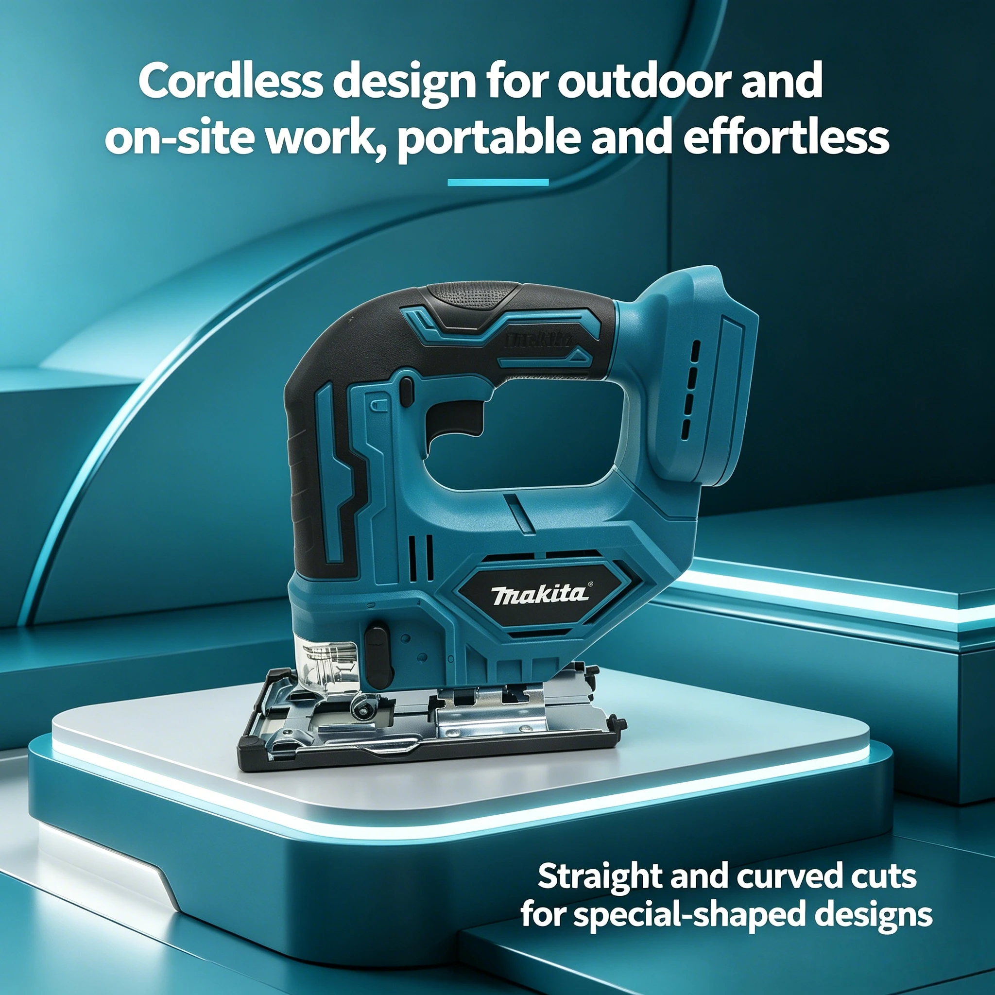 makita-djv182z-brushless-18v-340w-jigsaw-electric-jig-with-saw-blade-cordless-barrel-handle-jigsaw-（without-battery）