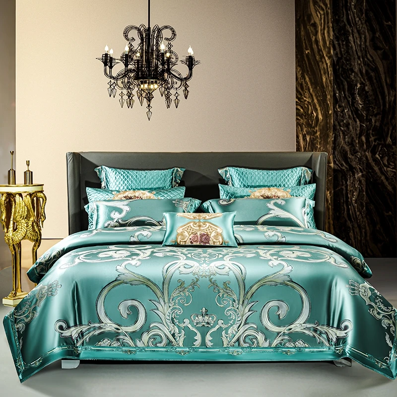 New High Precisions Jacquard 4-10 Pieces Bedding Set