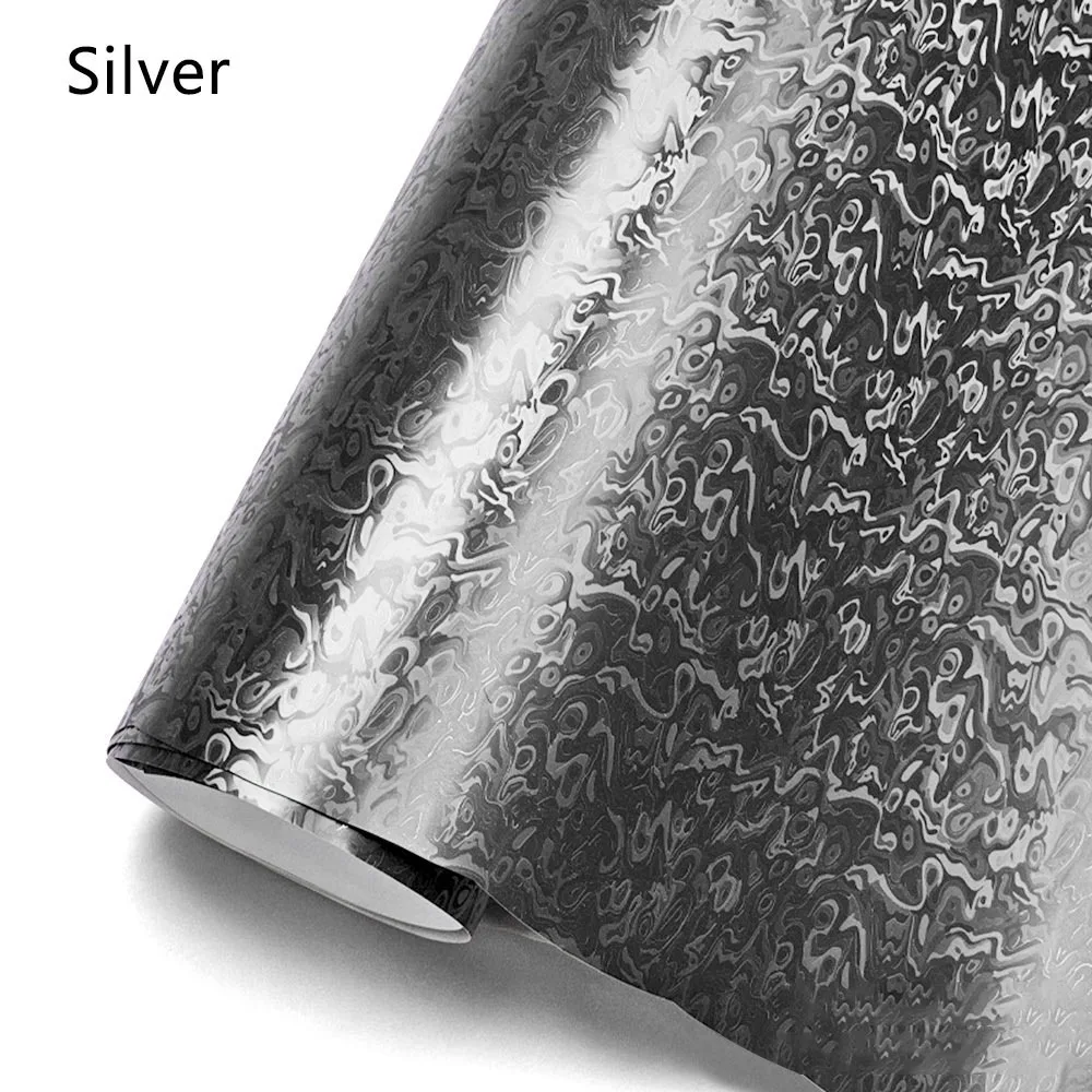 

50x30CM Carbon Fiber Vinyl Film High Gloss 3D/6D Matte Effect Motorcycle Body Stickers Wrap Furniture Table Decors