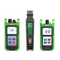 FTTH Fiber Optical Cable Tester Tools Komshine Fiber Identifier with 10mw VFL , 2-in-1 Power Meter , 1310/1550nm Light Source